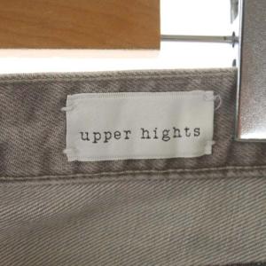 upper hights THE STELLA GIRL FRIEND デニムパンツ ジーンズ テーパード ストレッチ 26 グレー