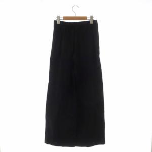 Theory 22SS ECO CRUNCH WASH WIDE PULL ON N リネンワイドパンツ フレア センタープレス イージー