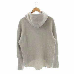 AMERICANA THERMAL HOODIE サーマルフーディパーカー カットソー ワッフル 長袖 プルオーバー グレー