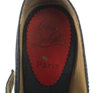 Christian Louboutin パンプス ウェッジソール 36 23cm 黒 ブラック