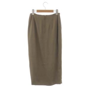 Deuxieme Classe Alluring タイトスカート ラップ調 ロング 36 グレージュ