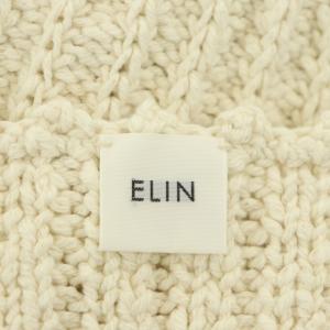 ELIN サマーニットベスト ビスチェ コットン 00 オフホワイト