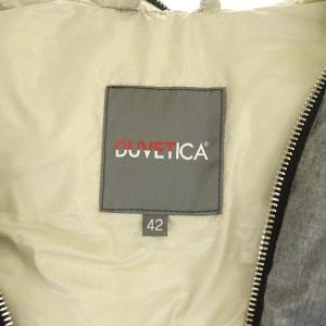 DUVETICA FEBEDUE フード ダウンベスト ジップアップ アウター ウール 42 グレー