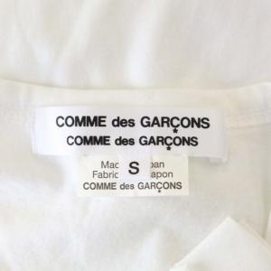 COMME des GARCONS COMME des GARCONS コムコム AD2013 Tシャツ カットソー クルーネック 半袖 プルオーバー リボン S 白 ホワイト
