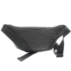 MICHAEL KORS MK ウエストバッグ ショルダーバッグ ボディバッグ 黒 ブラック グレー