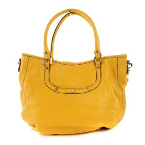 TORY BURCH アマンダ トートバッグ ショルダーバッグ 2way レザー 黄色 イエロー