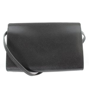 FURLA ライク ショルダーウォレット  レザー 黒 ブラック