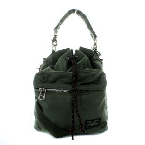 吉田カバン BALLOONSAC S ハンドバッグ 2way ナイロン セージグリーン