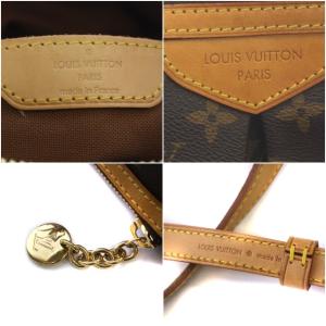 LOUIS VUITTON M40146 モノグラム パレルモGM トートバッグ 2WAY ブラウン