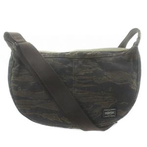 吉田カバン 70th Anniversary 70周年 ショルダーバッグ ロゴ 茶色 ブラウン