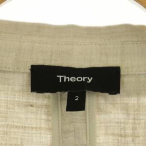Theory 22SS ECO SHARKSKIN DB BOY JKT ダブルジャケット テーラードジャケット ミドル丈 ストレッチ 2
