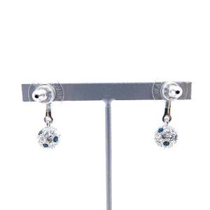 SWAROVSKI ピアス ストーン シルバー色