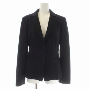 23区 スーツ セットアップ 上下 テーラードジャケット タイトスカート ひざ丈 38 36 黒 ブラック