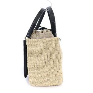 TOFF&LOADSTONE かごバッグ ハンドバッグ ベージュ