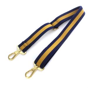 L'Appartement Border belt ショルダーストラップ 紺 ネイビー マスタード