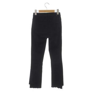 MOTHER INSIDER CROP STEP FRAY デニムパンツ ジーンズ スリム ブーツカット カットオフ ストレッチ ダメージ加工