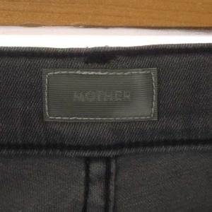 MOTHER INSIDER CROP STEP FRAY デニムパンツ ジーンズ ブーツカット スリム カットオフ ストレッチ ダメージ加工