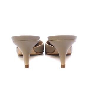 Deuxieme Classe ブレンタ BRENTA 22SS POINTED MULE ミュールサンダル ハイヒール ポインテッドトゥ レザー 37 24cm