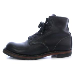 RED WING 09414 ベックマン レースアップブーツ ショート レザー US8.5 26.5cm ブラック