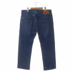 Levi's 501 PREMIUM DENIM ボタンフライ ストレート デニムパン ビッグE W34 ブルー