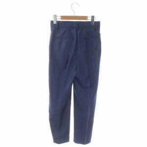STUNNING LURE 22SS チンツクリーンパンツ テーパード ジップフライ タック ウール 00 紺 ネイビー