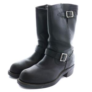 CHIPPEWA スチールトゥ エンジニアブーツ レザー 8E 25.5-26cm 黒 ブラック 27863