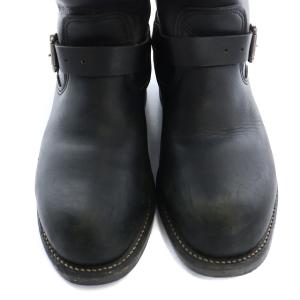 CHIPPEWA スチールトゥ エンジニアブーツ レザー 8E 25.5-26cm 黒 ブラック 27863