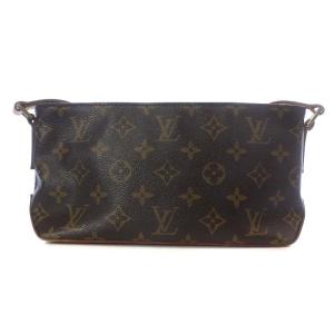 LOUIS VUITTON M51240 モノグラム トロター ショルダーバッグ ワンショルダー 斜め掛け ブラウン