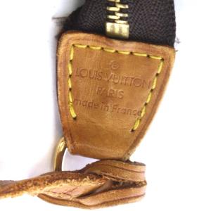 LOUIS VUITTON モノグラム ポシェット アクセソワール アクセサリーポーチ ハンドバッグ ブラウン M51980