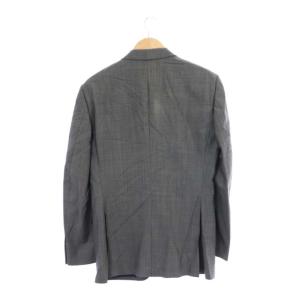 PAUL SMITH テーラードジャケット シングル 背抜き 2B サイドベンツ L グレー