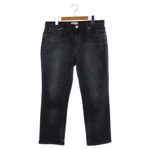 DENIM 22SS ボーイフィット デニムパンツ ジーンズ ストレート 大きいサイズ 46 ダークグレー