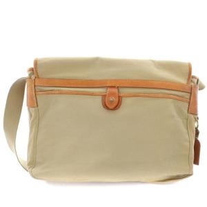 POLO RALPH LAUREN ショルダーバッグ キャンバス 切替 カーキ 緑 茶色 ブラウン