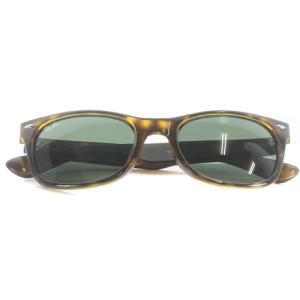 Ray-Ban NEW WAYFARER サングラス ロゴ 5218 140 茶色 ブラウン RB2132F