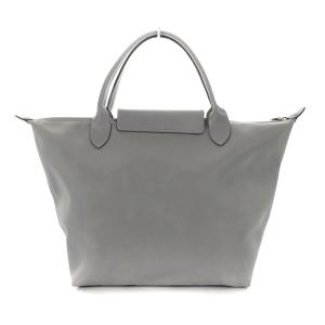 Longchamp トートバッグ ナイロン グレー