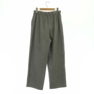 UNITED ARROWS ウール混イージーワイドパンツ テーパード ドロスト 36 グレー