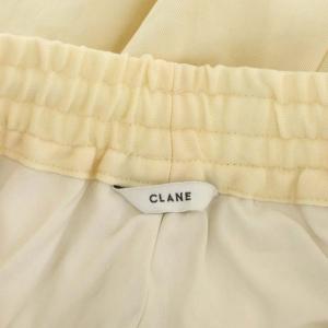 CLANE 23SS MODE JERSEY PANTS モードジャージーパンツ テーパード ワイド ジョガー イージー 2 アイボリー