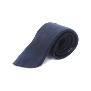 ネクタイ レギュラータイ シルク ワンポイント 濃紺 ネイビー 428944T