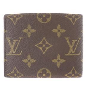 LOUIS VUITTON モノグラム ポルト ビエ 9カルト クレディ 二つ折り 財布 茶色 ブラウン M60930