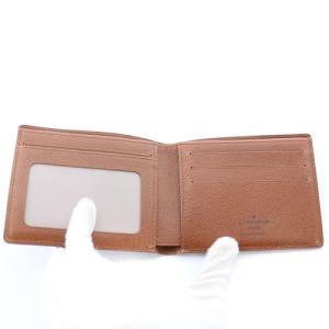 LOUIS VUITTON モノグラム ポルト ビエ 9カルト クレディ 二つ折り 財布 茶色 ブラウン M60930