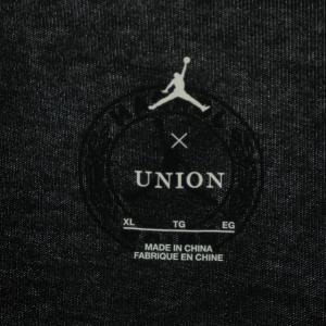 NIKE × UNION Long Sleeve Tee カットソー XL ブラック