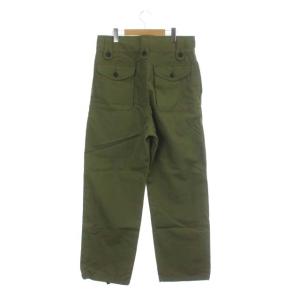 visvim 21SS CORONEL PANTS ワークパンツ カーゴパンツ ボタンフライ 3 グリーン