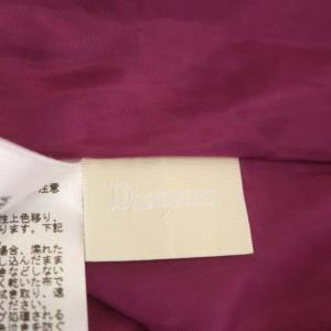 Diagram GRACE CONTINENTAL 21AW プリーツ タイト スカート ロング 38 茶色 紫 黒