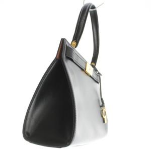 TORY BURCH LEE RADZIWILL PETITE BAG 2WAY レザー ブラック