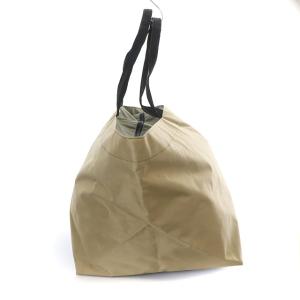 Hervé Chapelier トートバッグ ナイロン舟型ショルダーXL 茶 ブラウン 913N