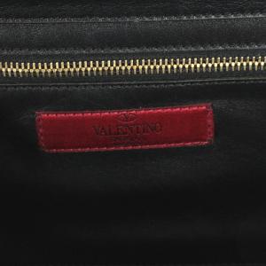 VALENTINO GARAVANI ロックスタッズ トートバッグ ショルダーバッグ 2way レザー スタッズ  ブラック