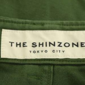 Shinzone THE SHINZONE ベイカーパンツ テーパード バギー 34 緑 カーキグリーン