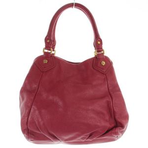 MARC by MARC JACOBS ショルダーバッグ ハンドバッグ 2way レザー ロゴ 赤 レッド