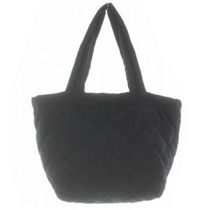 MARC JACOBS ハンドバッグ キルティング トートバッグ ロゴ 黒 ブラック