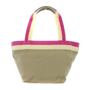 kate spade new york トートバッグ ナイロン リボン ベージュ ピンク 白 ホワイト