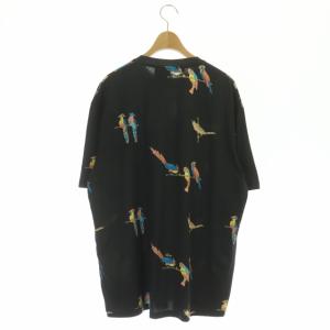 LOEWE 21SS PAULAS IBIZA プリントTシャツ カットソー 半袖 総柄 XS グリーン